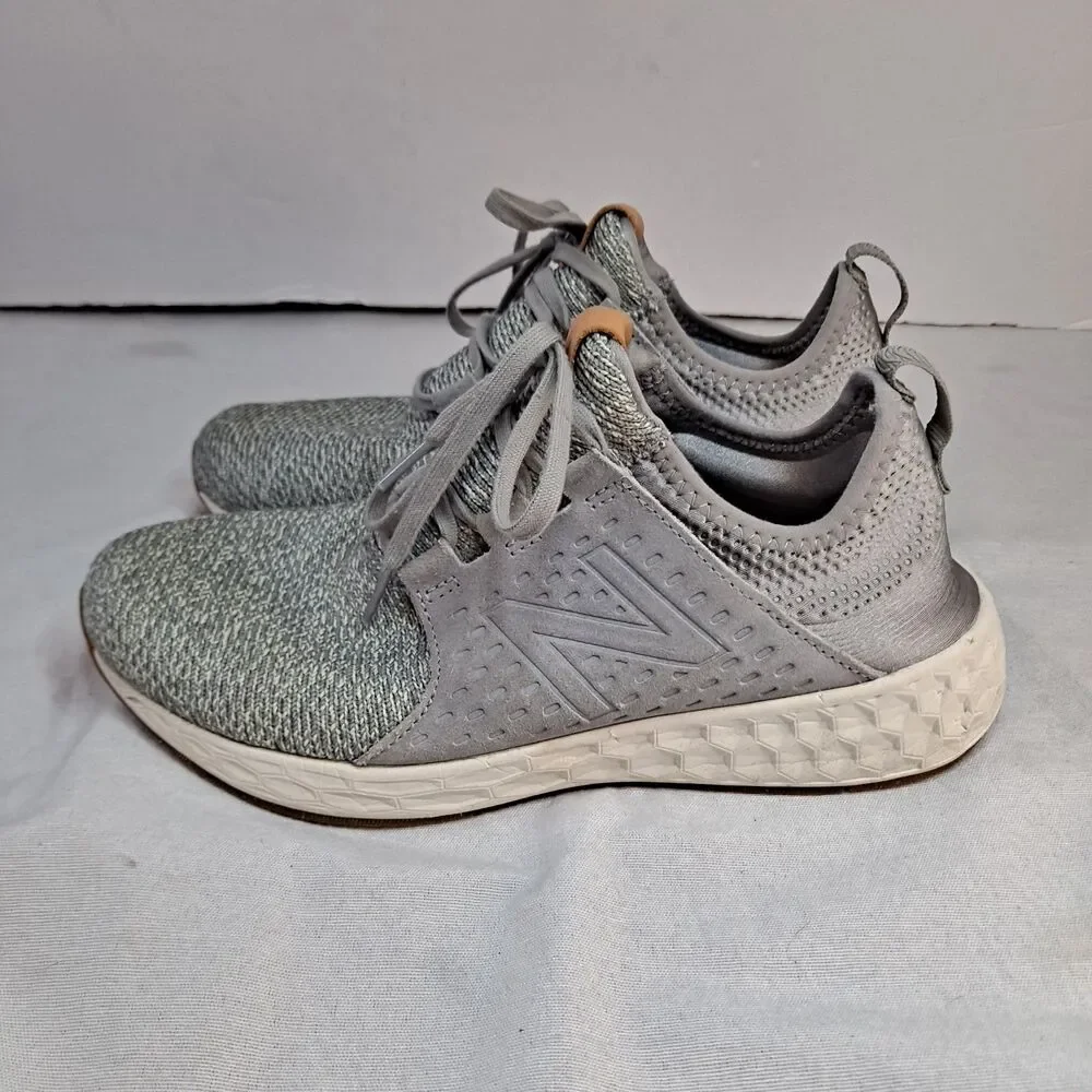 New Balance Womens Fresh Foam Cruz Sneakers WCRUZOG Size 10B Gray